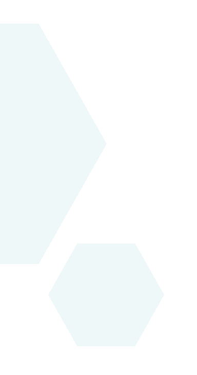 Dark hexagons on a black background.
